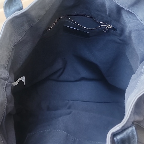 See By Chloe Harriet HOBO Large Gray Leather Tote Bag - Picture 14 of 16